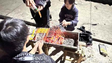 孩子们的烟火人间记录图片